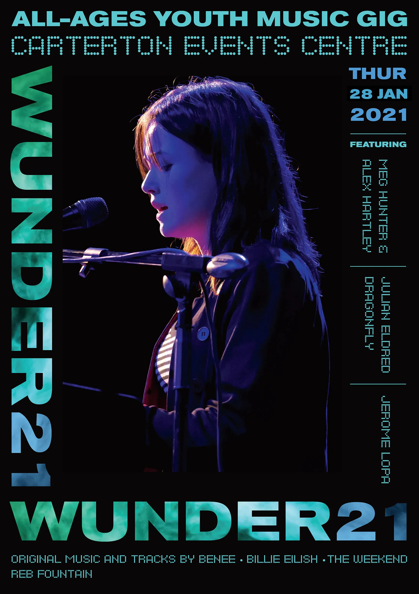 Wunder21 Poster Meg Hunter Music